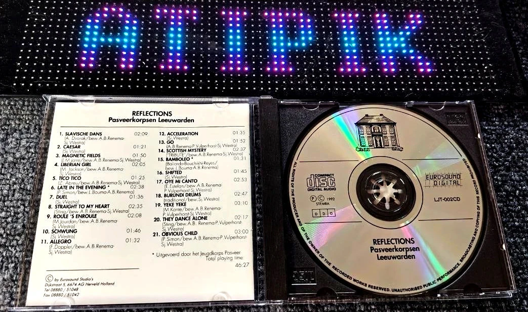🥁 Cd Reflections - Pasveerkorpsen Leeuwarden - Rare Dutch Import 🎺 – photo 3